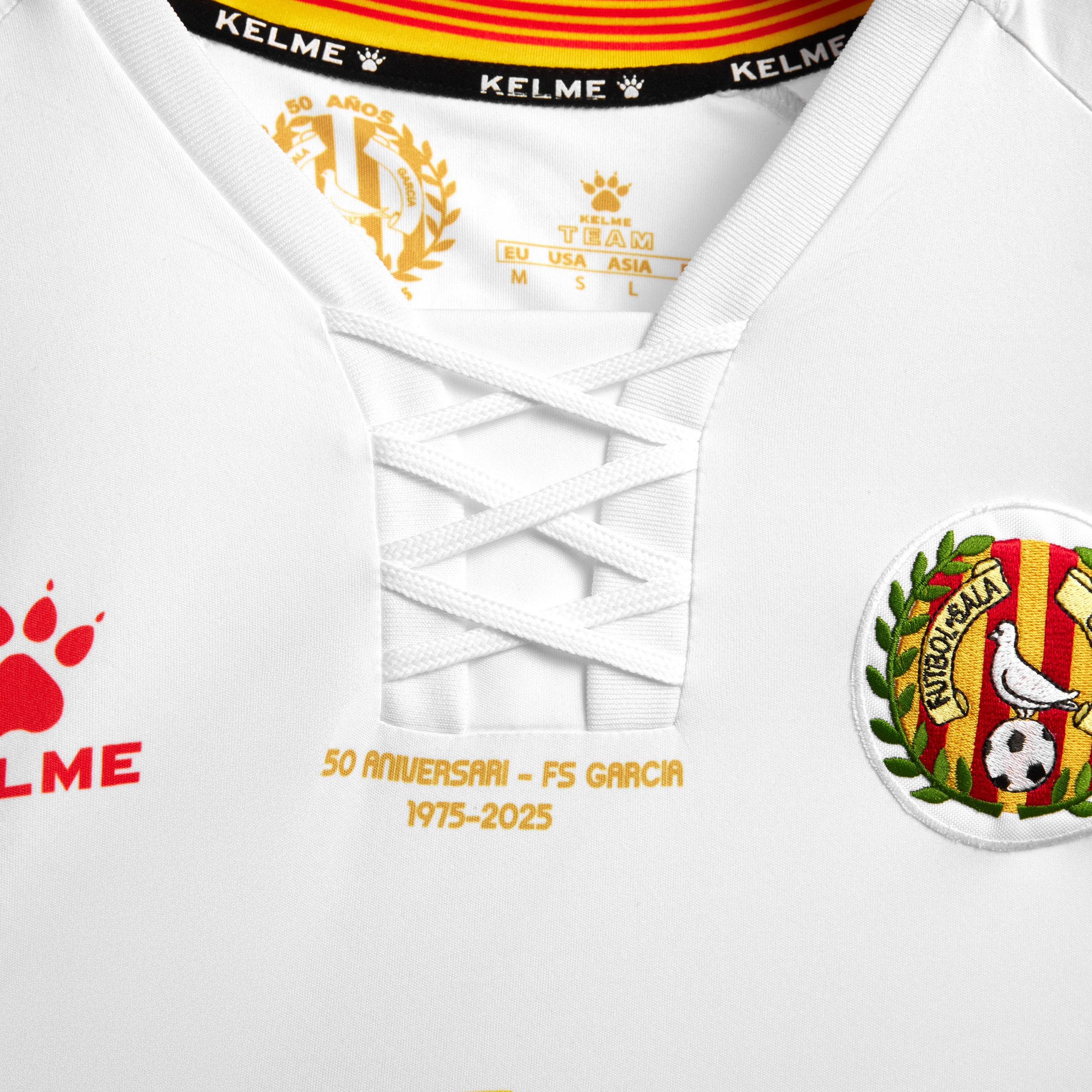 CAMISETA MANGA CORTA CAMISETA JUGADOR INDUSTRIAS SANTA COLOMA 24/25 KELME 71996-140 - 3