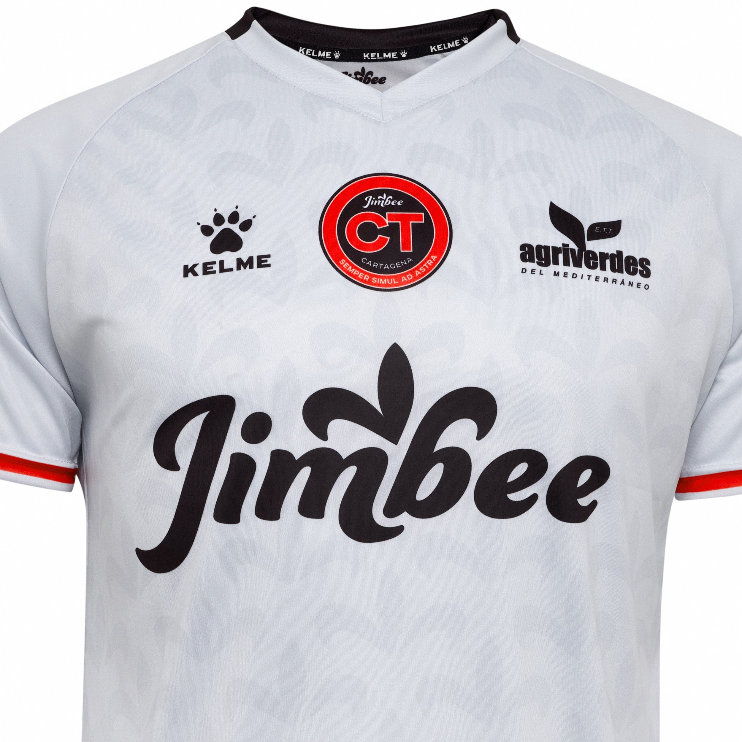 CAMISETA MANGA CORTA CAMISETA GRIS JIMBEE CARTAGENA 24/25 KELME 72278-19 - 3