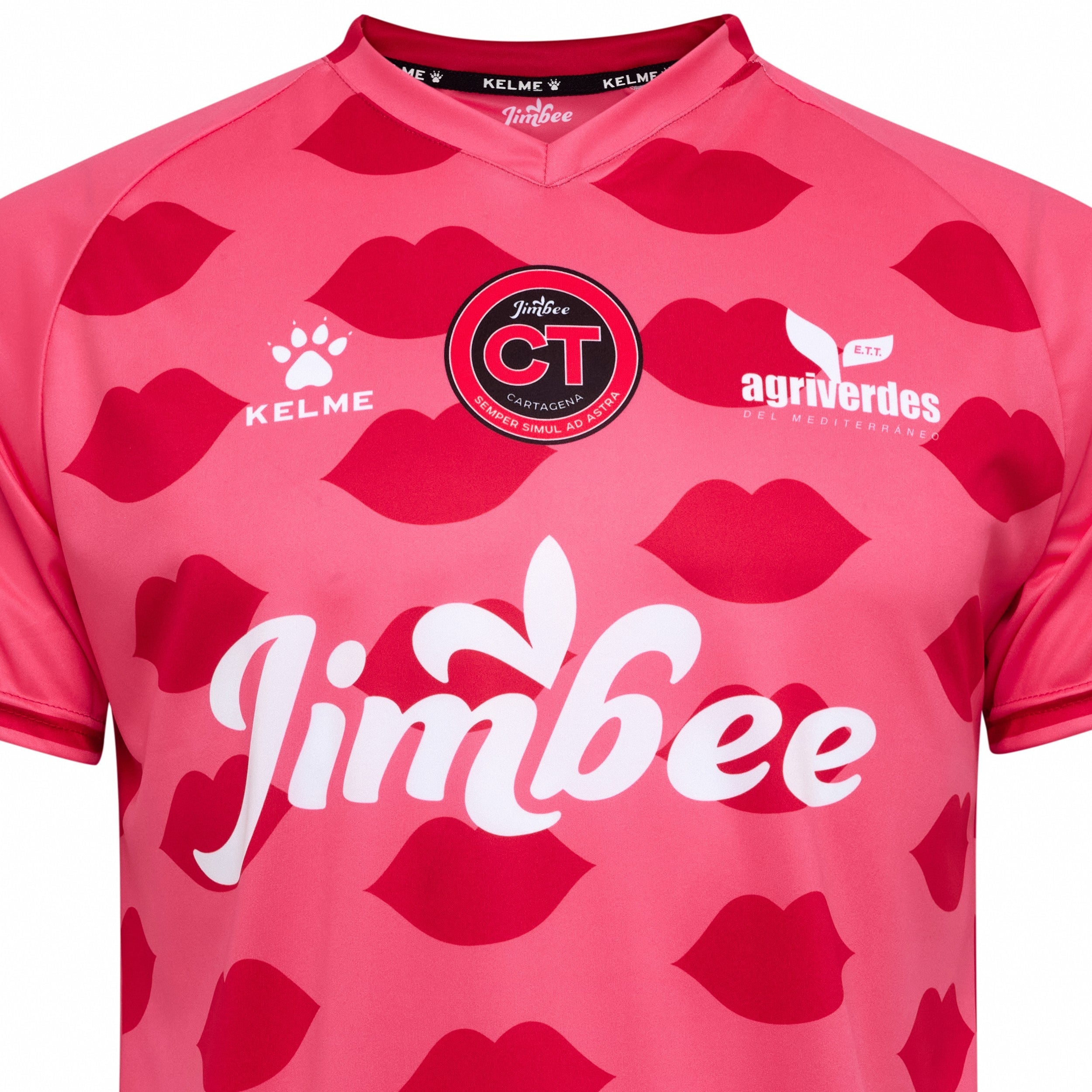 CAMISETA MANGA CORTA CAMISETA BESOS JIMBEE CARTAGENA 24/25 KELME 72281-925 - 3