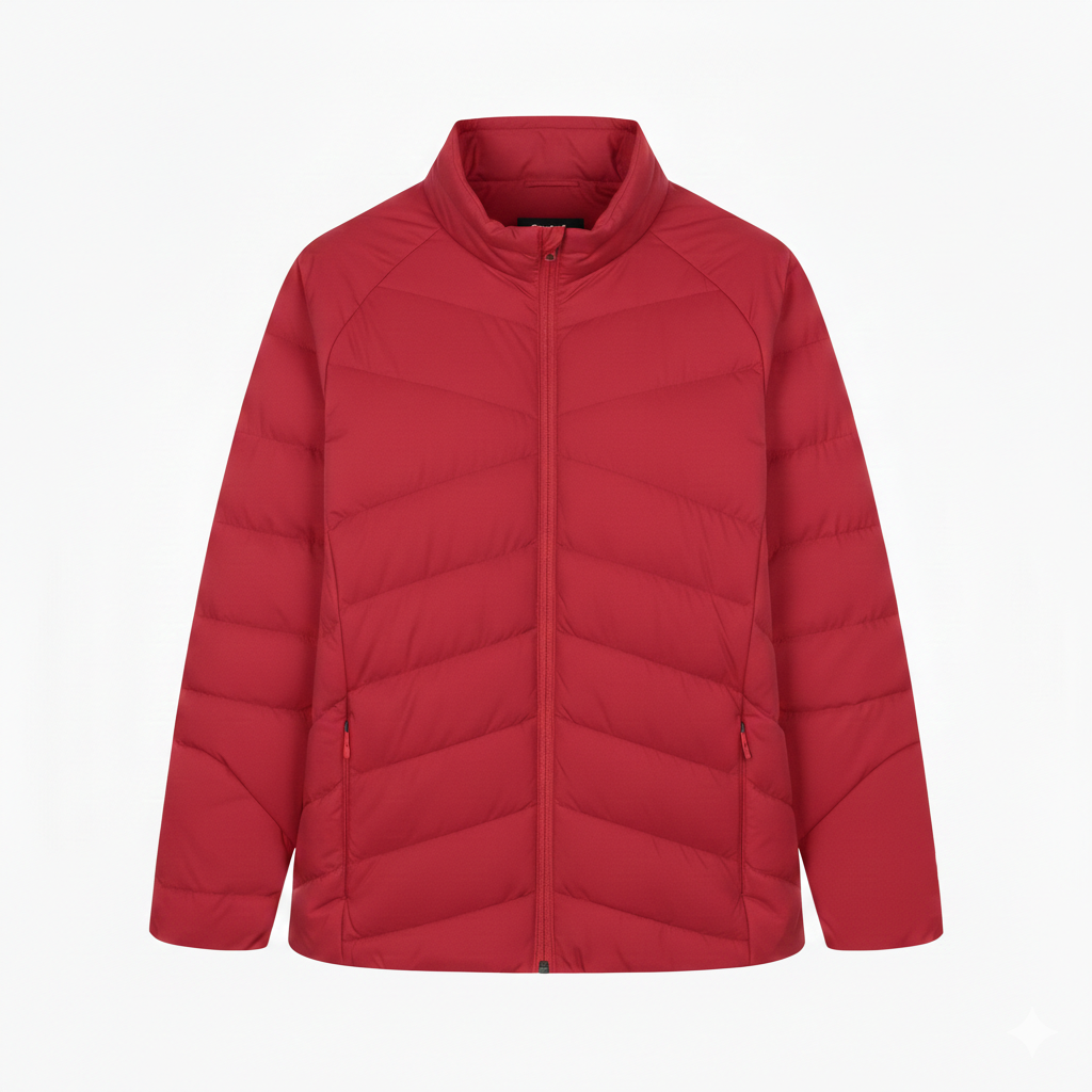 CHAQUETA LIGERA DOWN ROJO