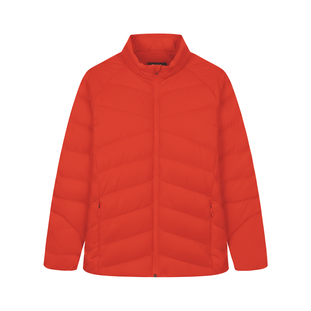 CHAQUETA LIGERA DOWN NARANJA