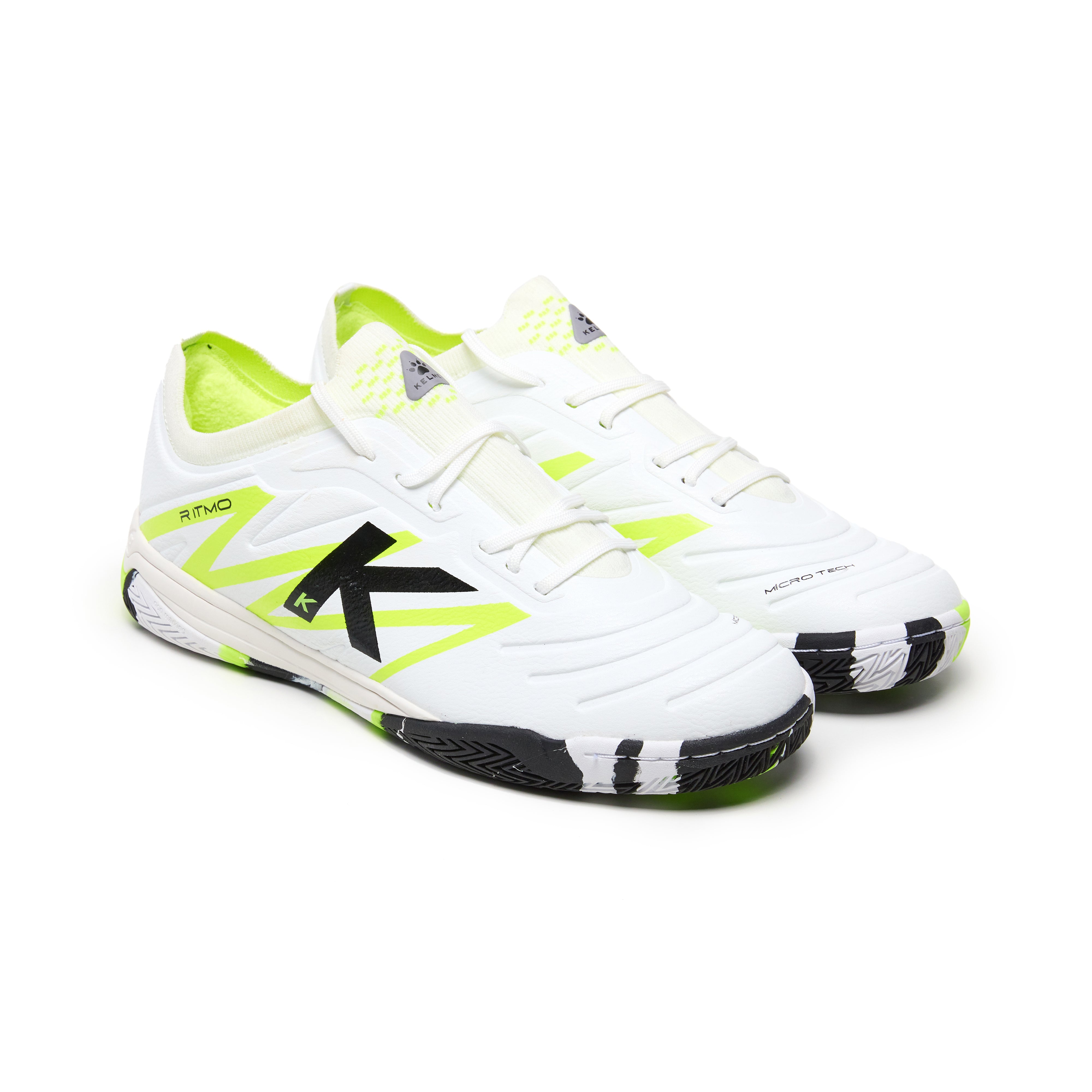 ZAPATILLAS DE FÚTBOL SALA RITMO BLANCO
