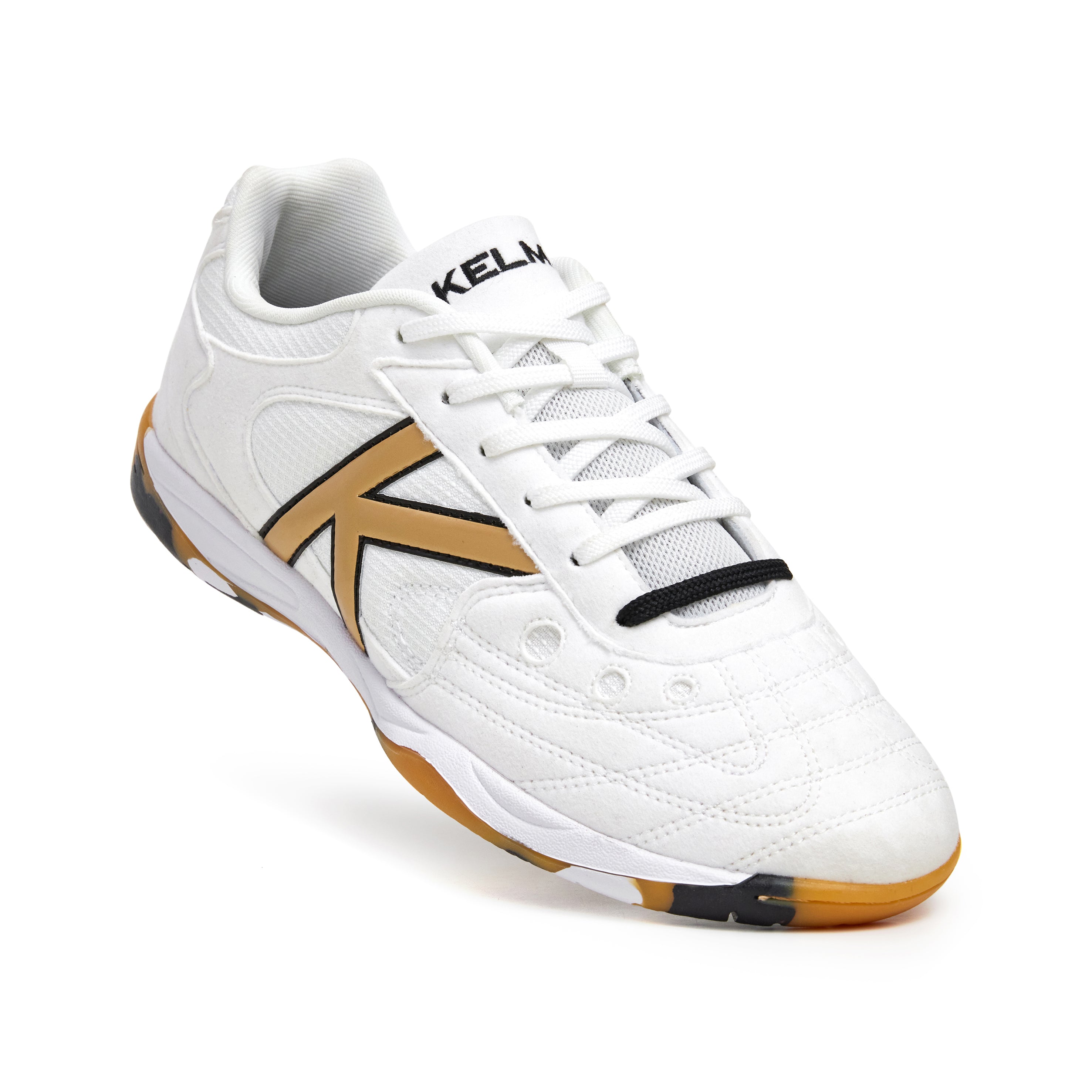ZAPATILLAS DE FÚTBOL SALA INDOOR COPA SPECIAL PLAYER BLANCO-ORO-NEGRO