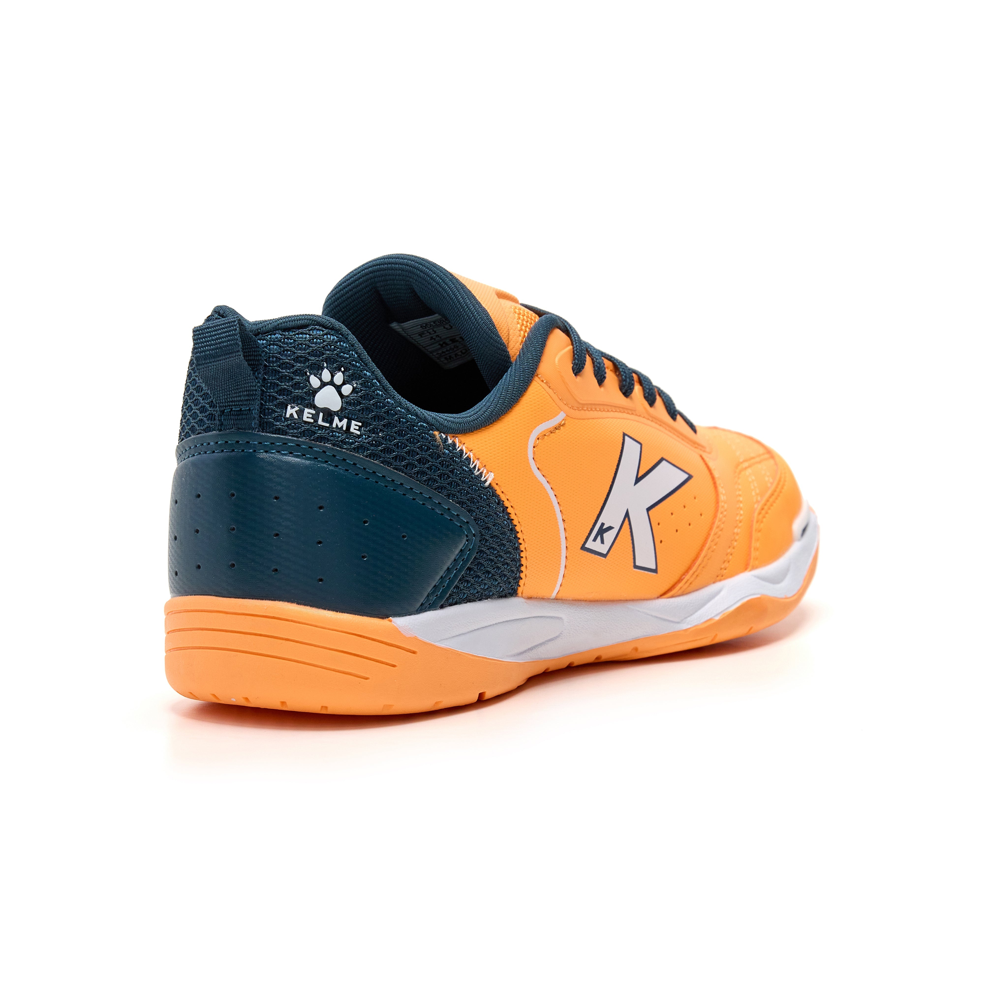 ZAPATILLAS DE FÚTBOL SALA GOLEIRO NARANJA AZUL