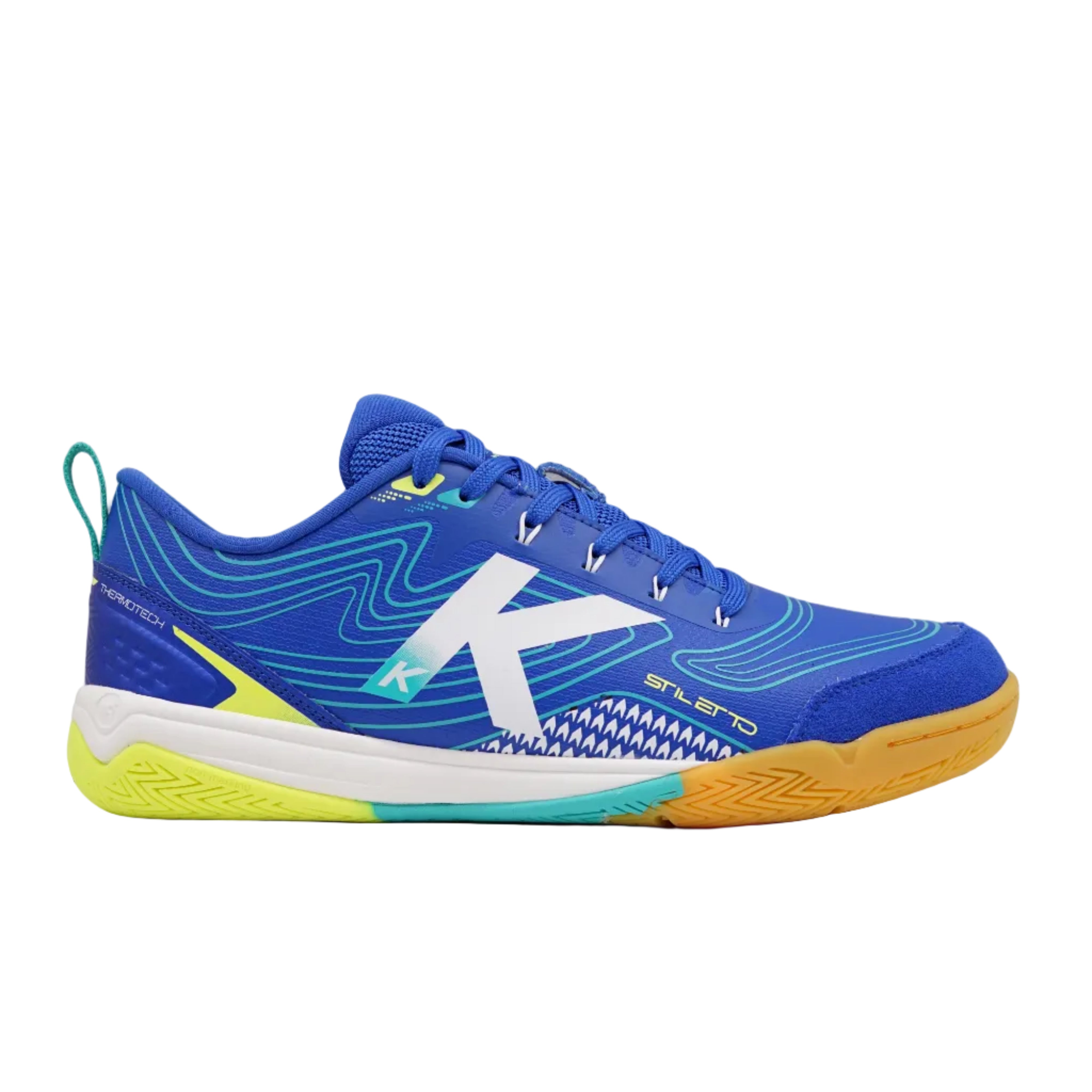 ZAPATILLAS DE FÚTBOL SALA STILETTO AZUL