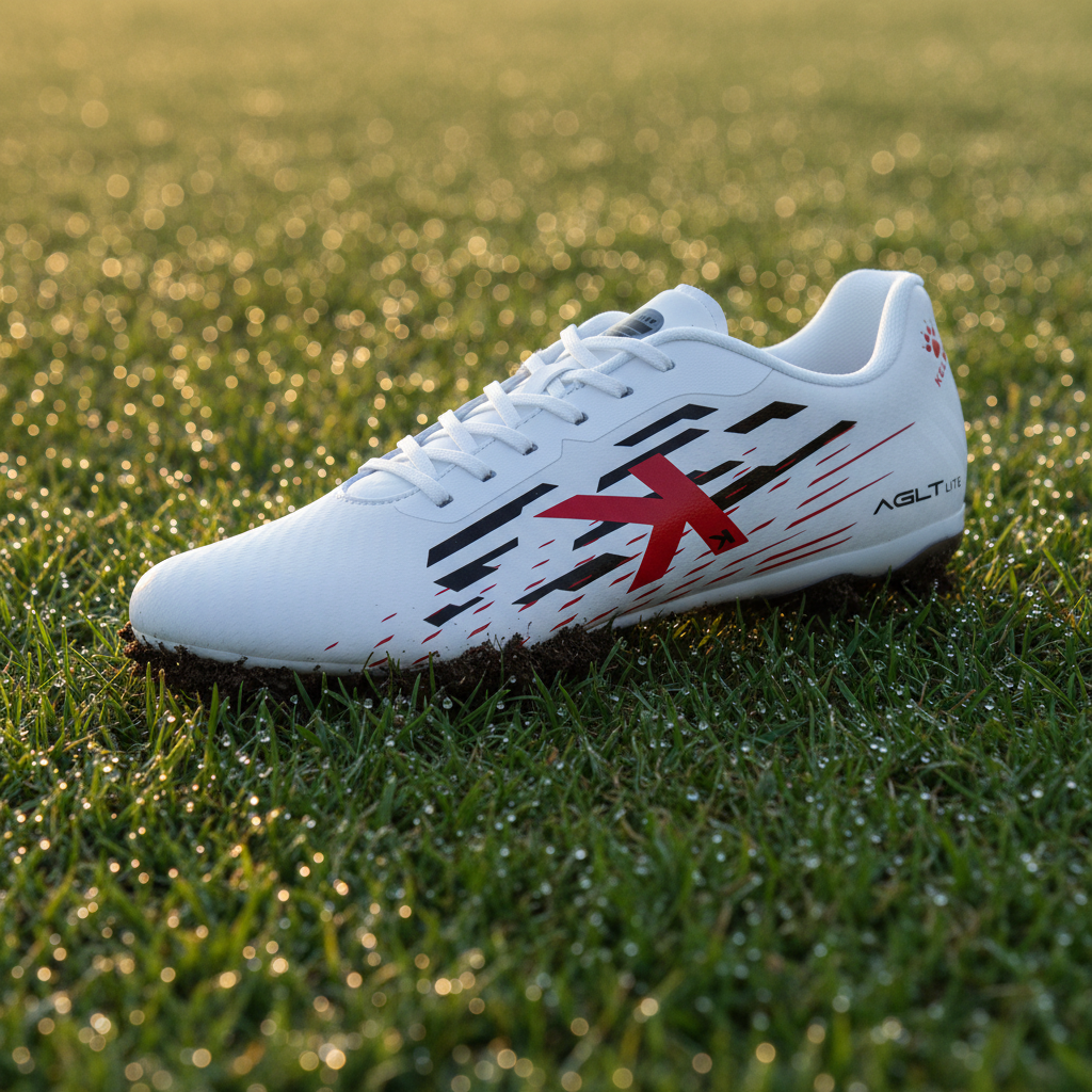 Botas de Fútbol Agility Lite en cŽsped natural con roc’o