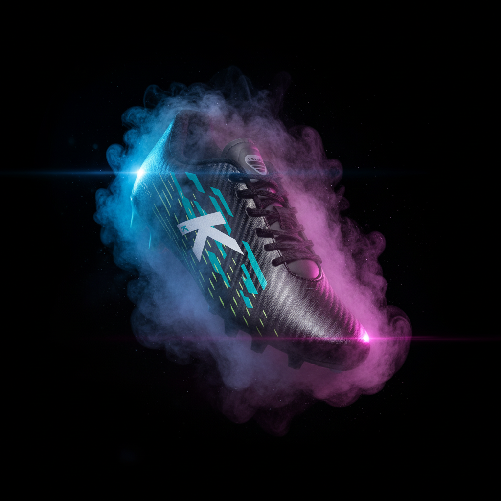 Botas de Fútbol KELME Agility Lite con luces cyberpunk