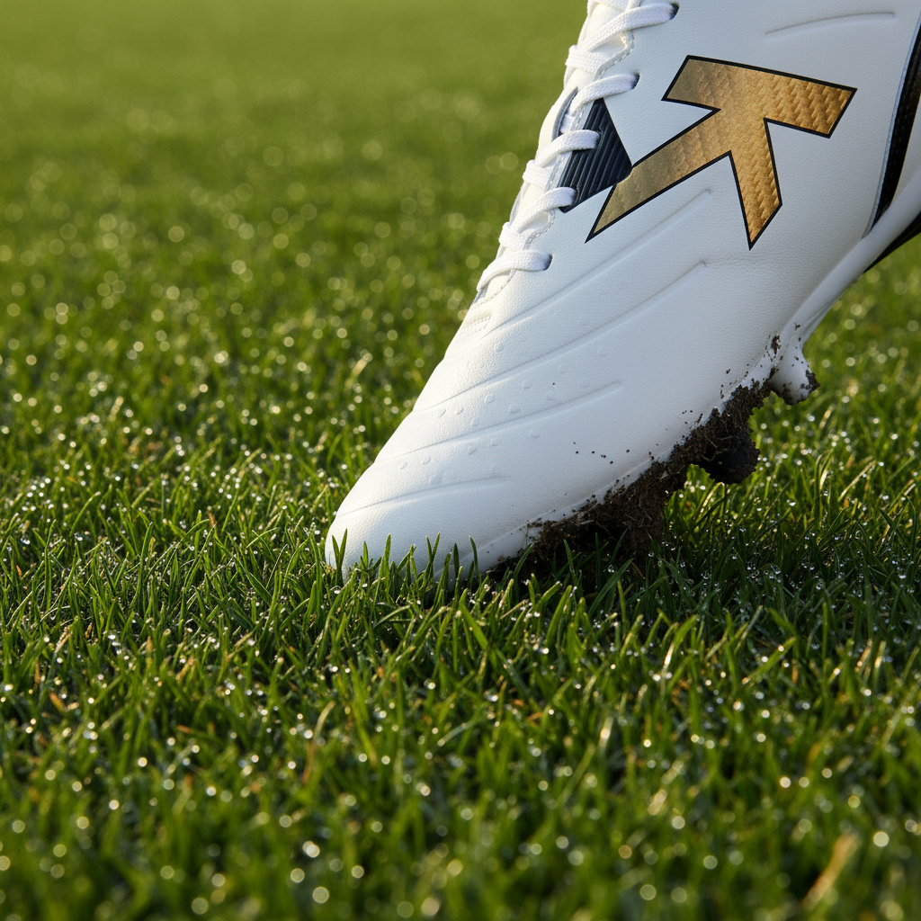 Botas de Fútbol Selecta MG sobre cŽsped natural con roc’o