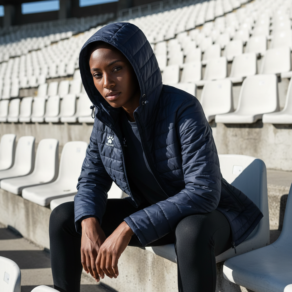 Chaqueta ligera Snow marino en grader’o de estadio