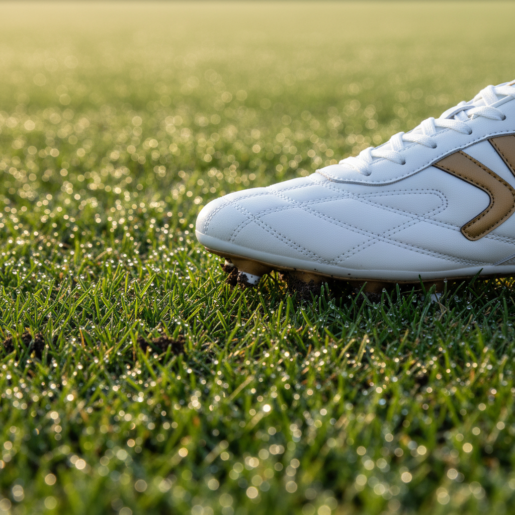 Botas de Fútbol Heritage MG en cŽsped natural con roc’o