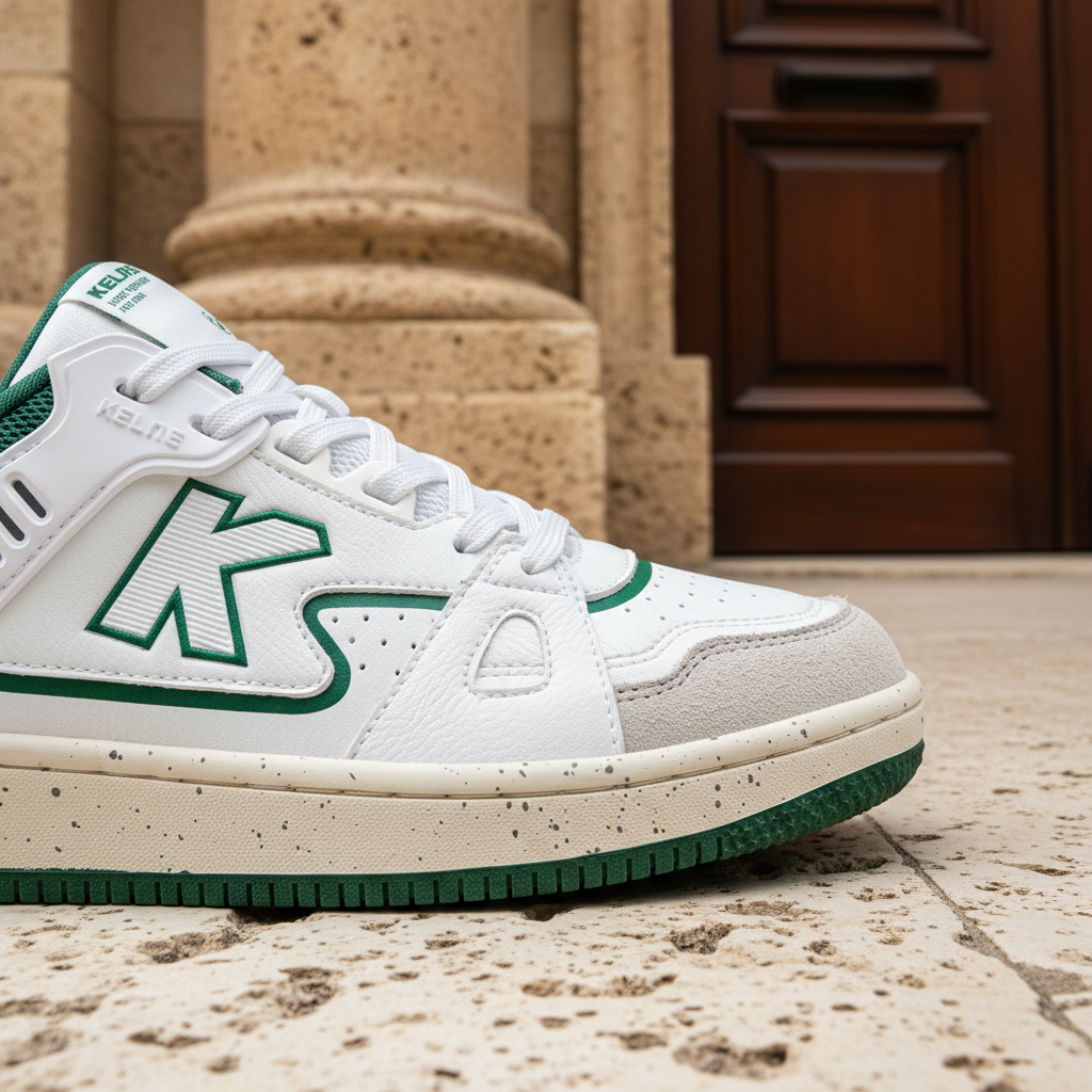 Zapatillas Kelme Doha Blanco en arquitectura cl‡sica