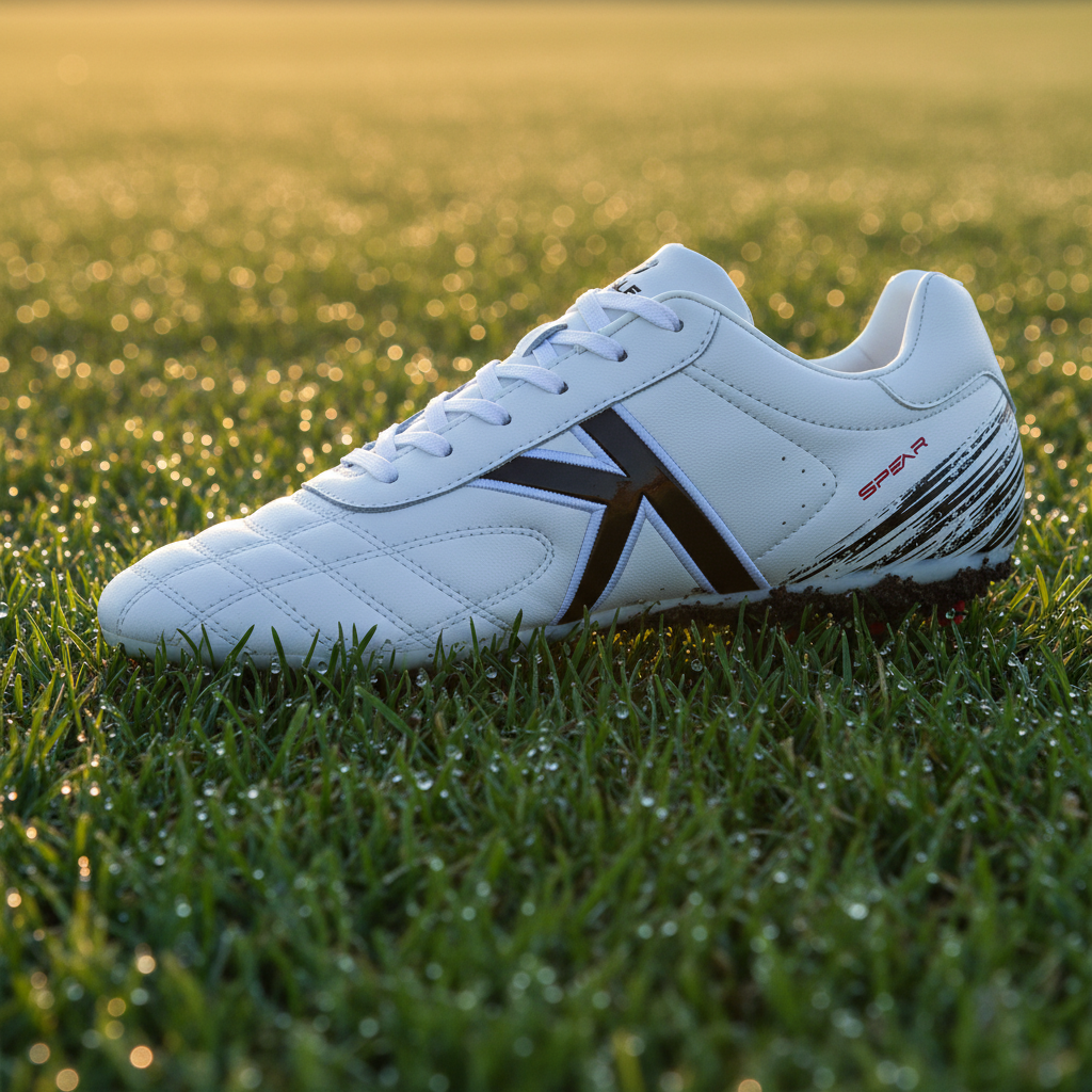 Botas de Fútbol SPEAR AG sobre cŽsped natural con roc’o