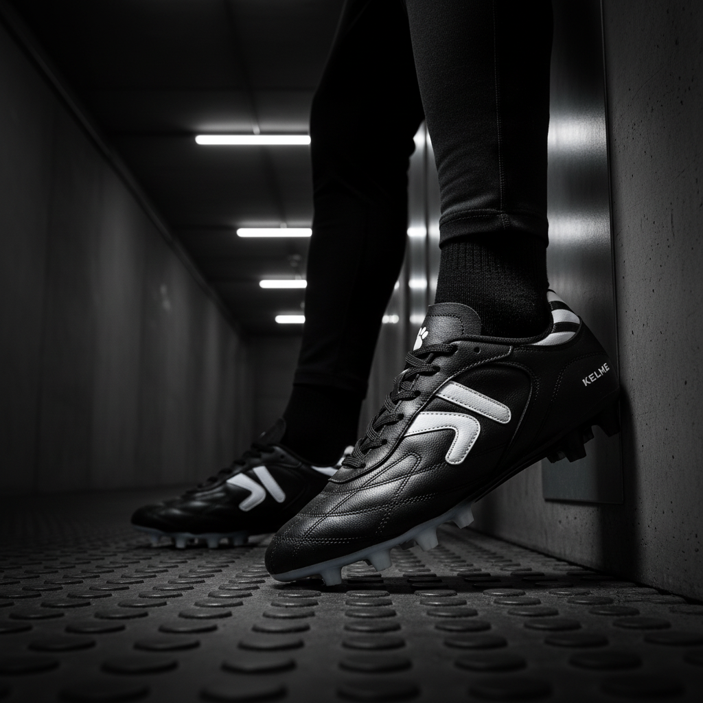 Botas de Fútbol Heritage MG en tœnel de vestuarios