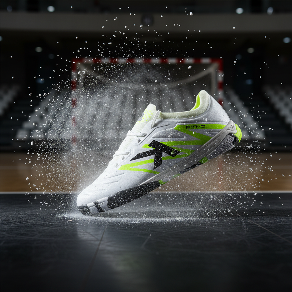 Zapatillas de Fútbol sala Ritmo efecto brake con polvo