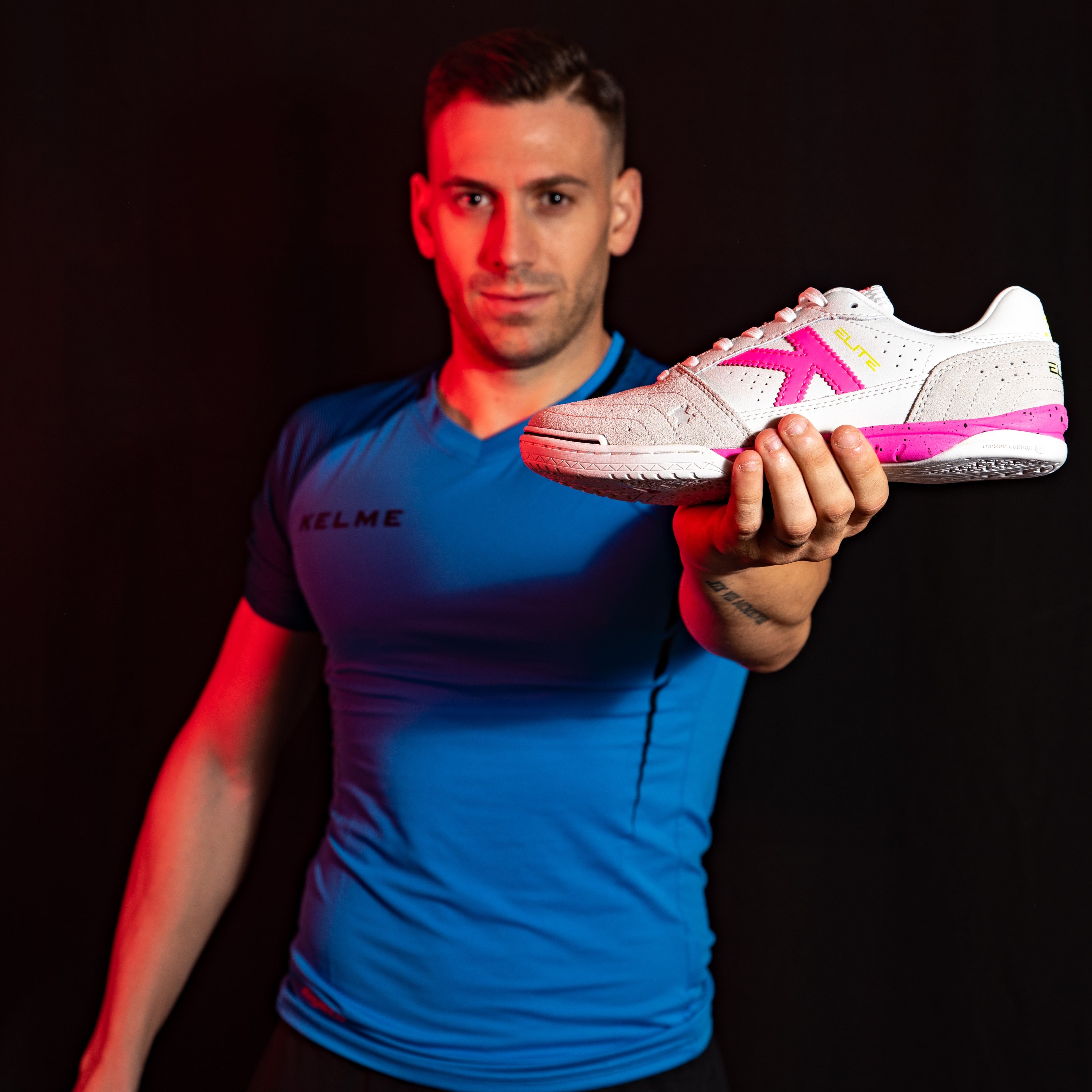 ZAPATILLAS DE FÚTBOL SALA ELITE BLANCO