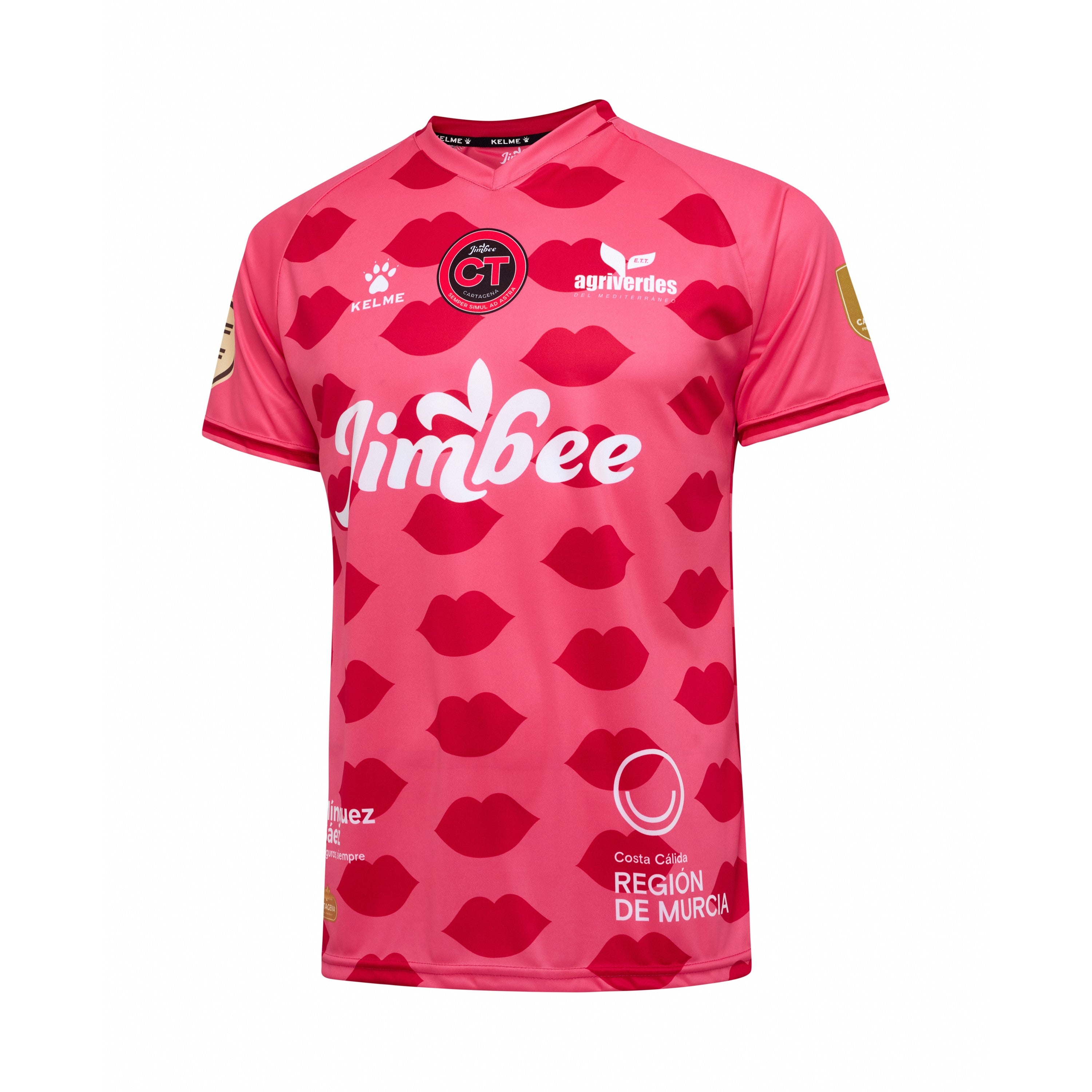 CAMISETA MANGA CORTA CAMISETA BESOS JIMBEE CARTAGENA 24/25 KELME 72281-925 - 1