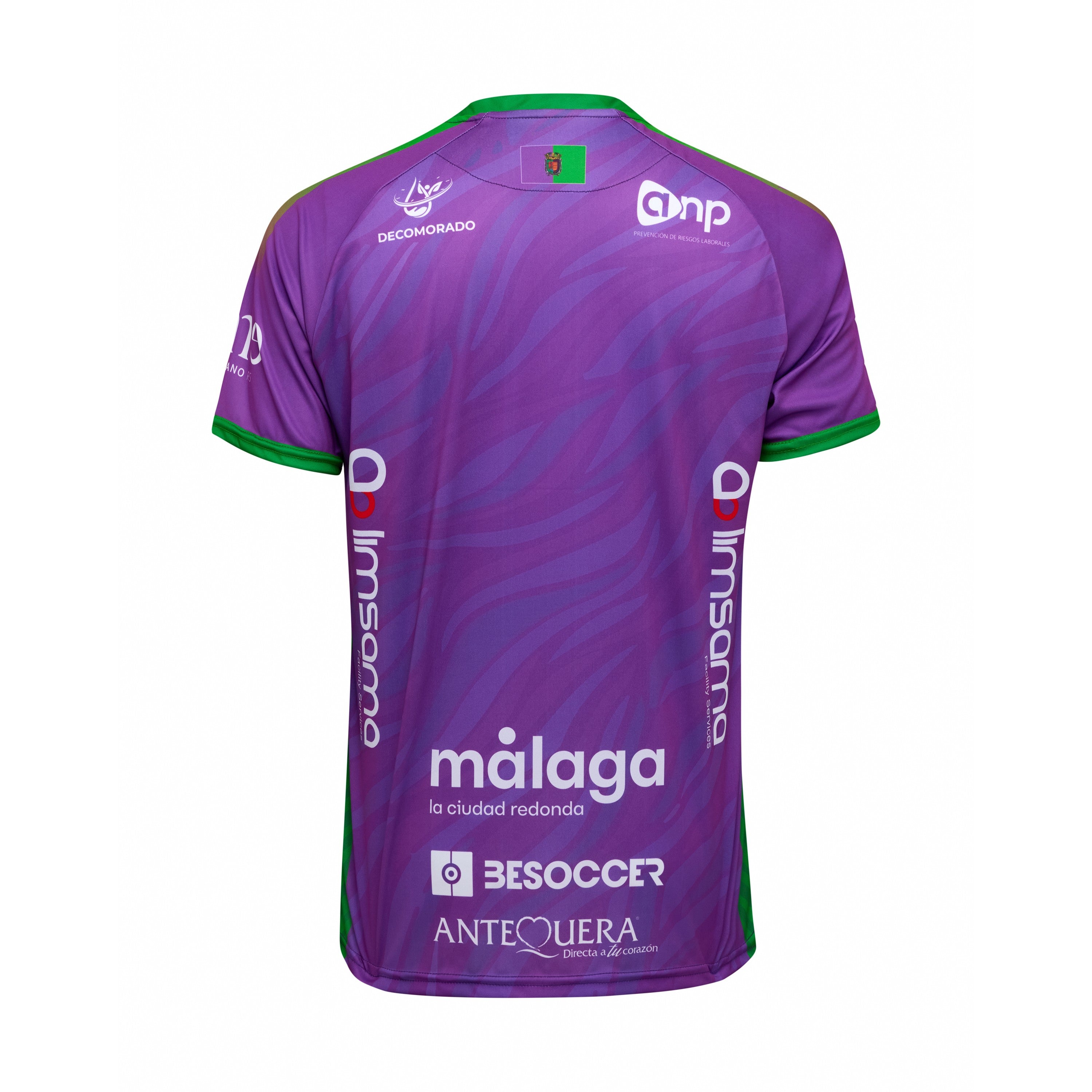 CAMISETA MANGA CORTA CAMISETA 1ª MÁLAGA CIUDAD REDONDA FS KELME 71977-394 - 2