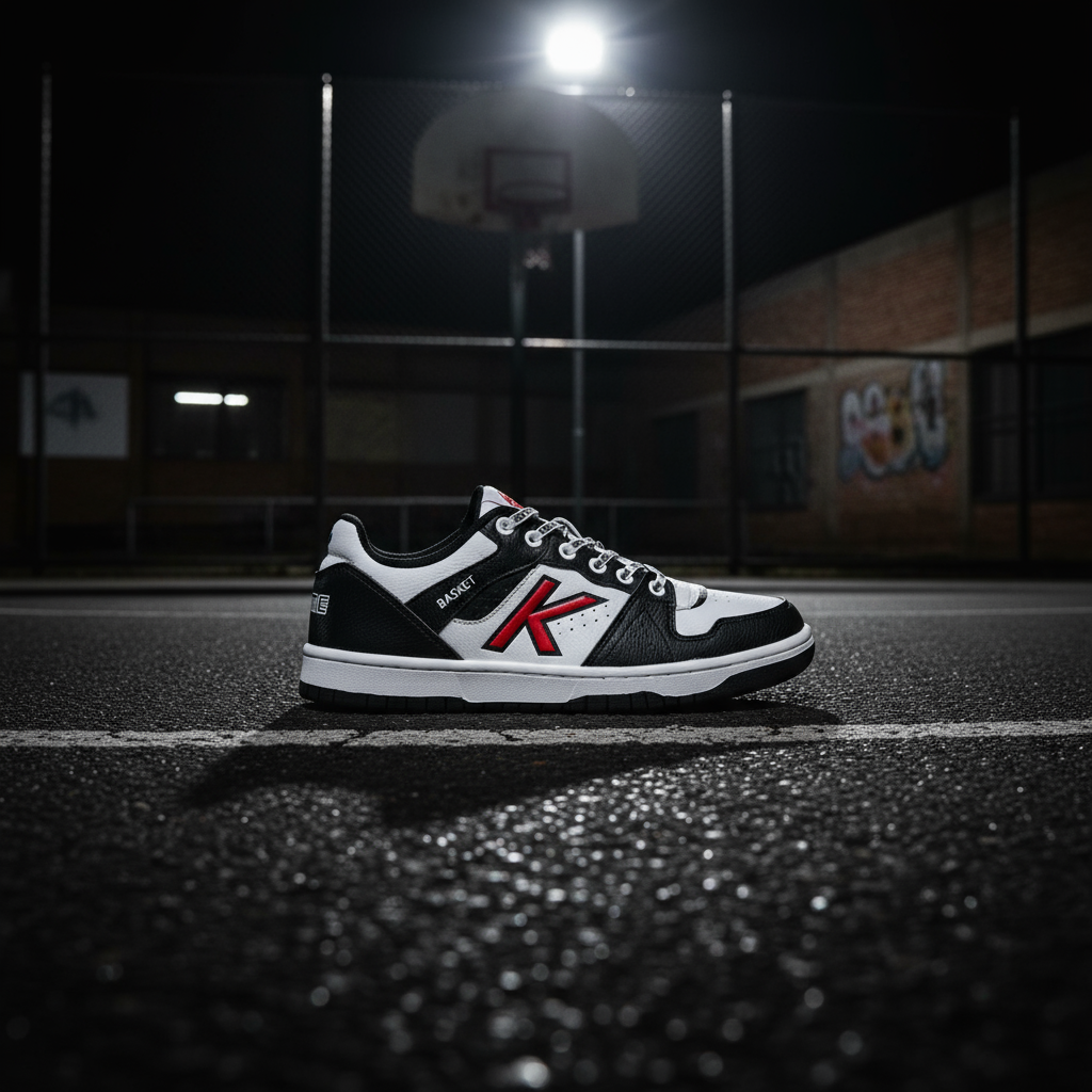 ZAPATILLAS CASUAL RETROBASKET 2.0 NEGRO
