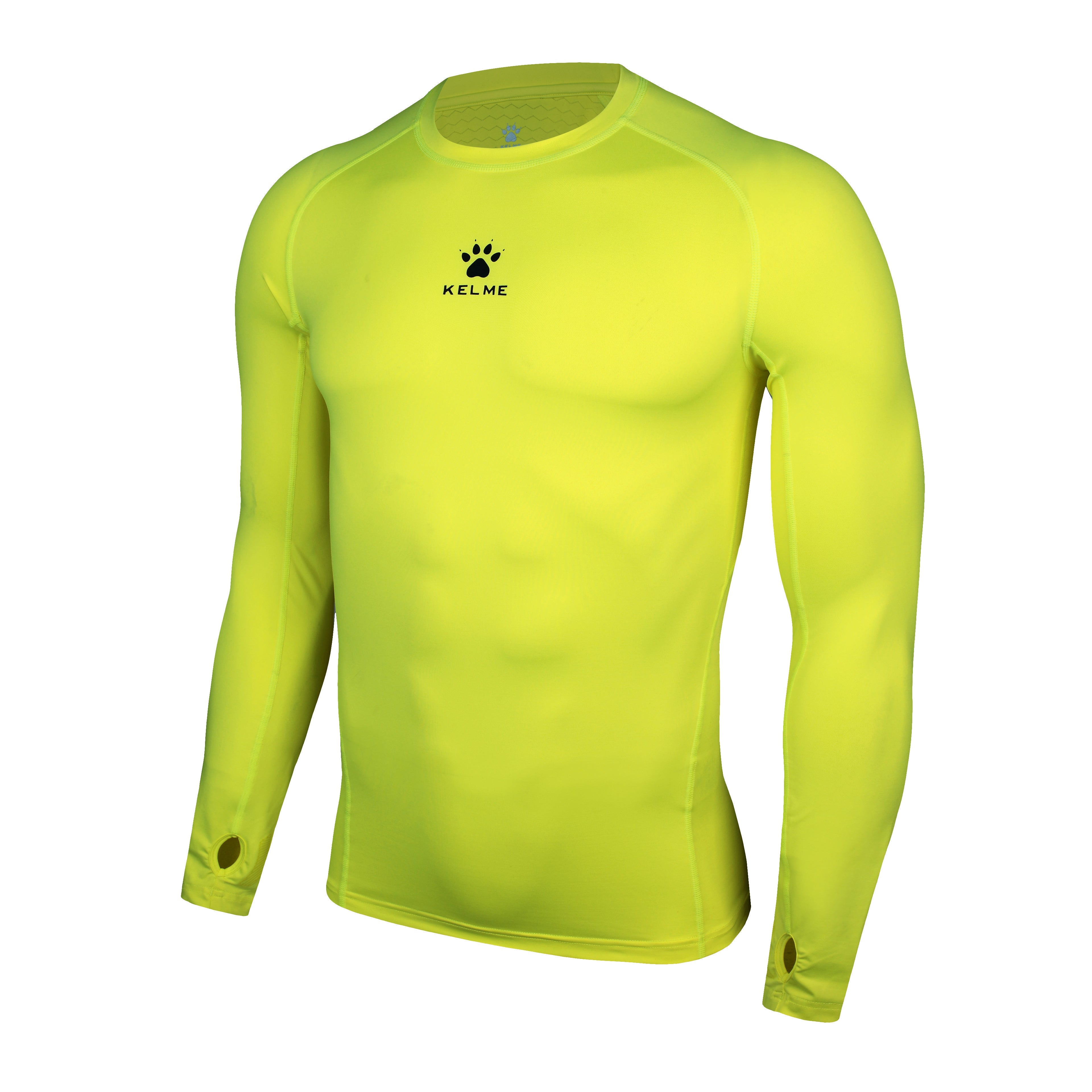 CAMISETA TÉRMICA MANGA LARGA NORTH AMARILLO