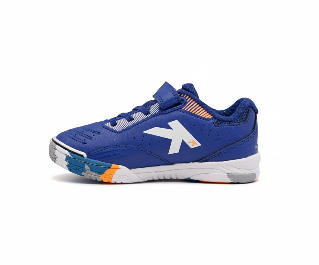 ZAPATILLAS DE FÚTBOL SALA DE NIÑO FINAL ELASTIC INDOOR AZUL