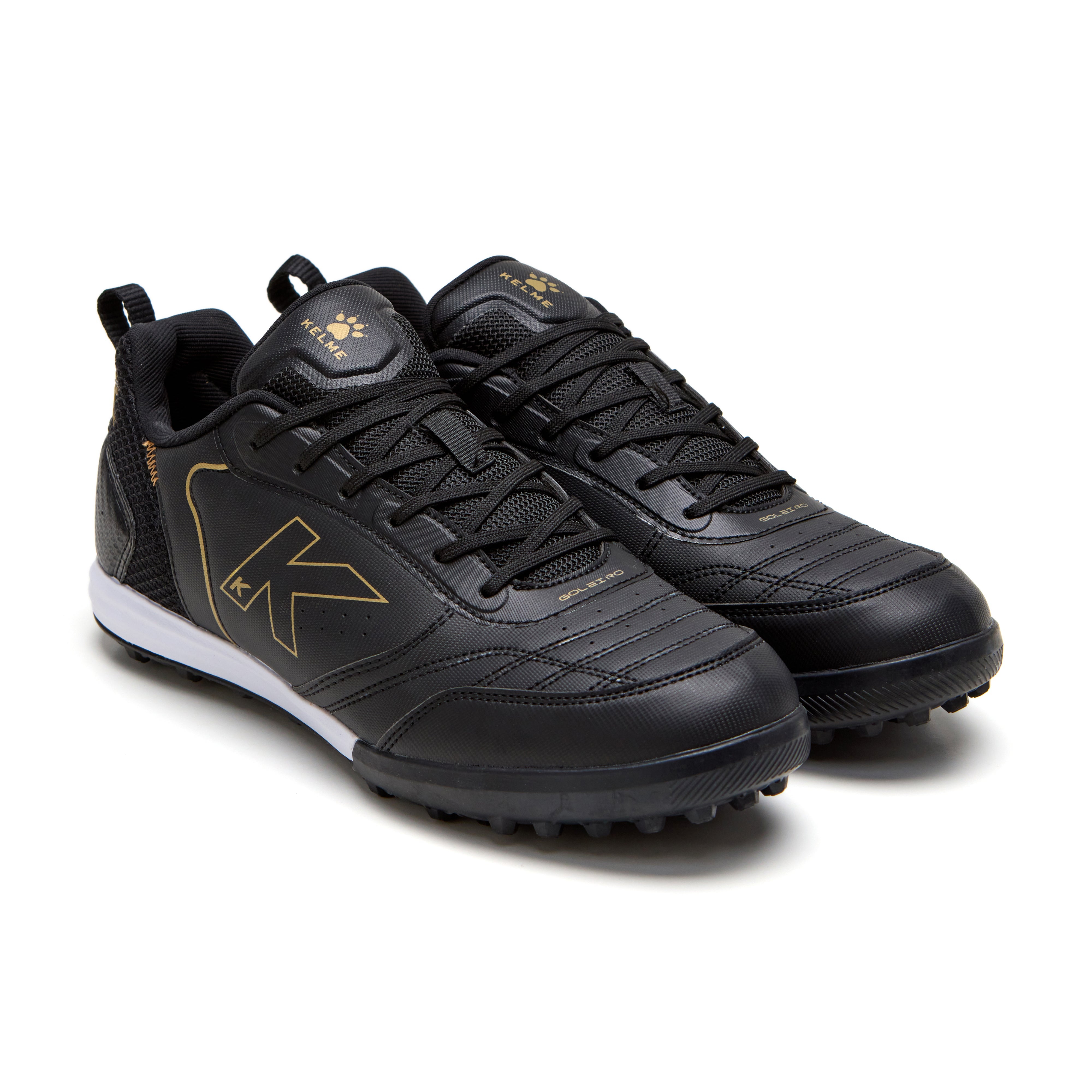 BOTAS DE FUTBOL GOLEIRO TURF NEGRO