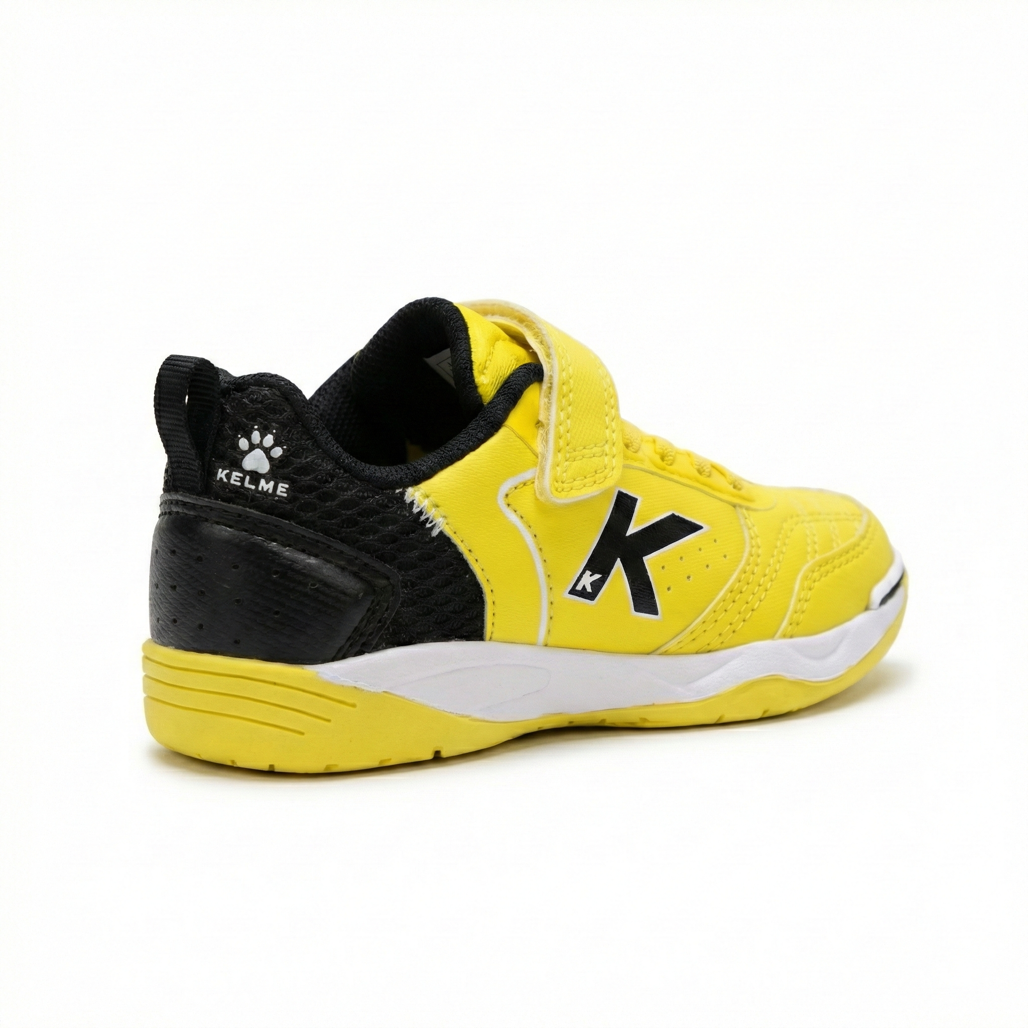 ZAPATILLAS DE NIÑO GOLEIRO ELASTIC INDOOR AMARILLO Y NEGRO