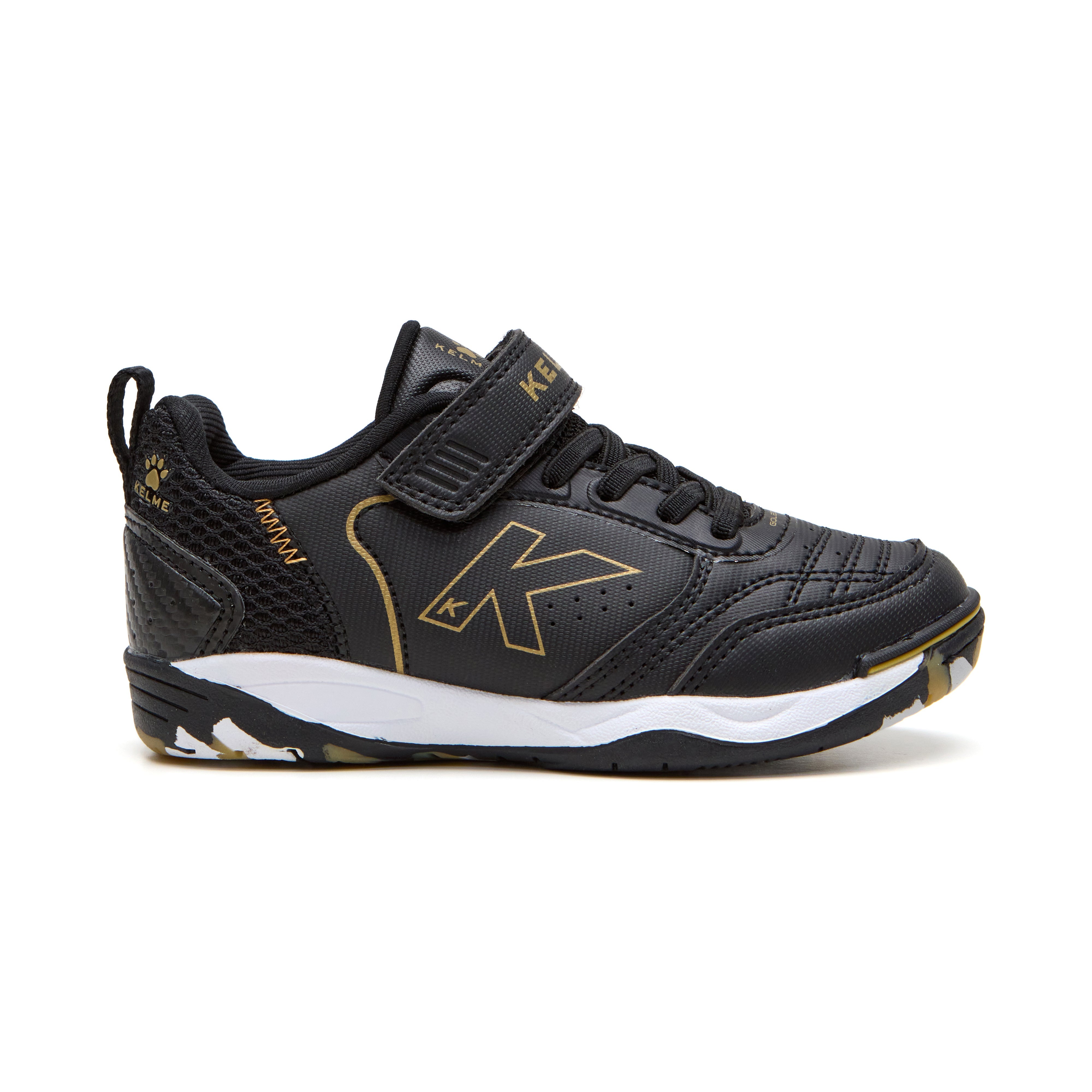ZAPATILLAS DE NIÑO GOLEIRO ELASTIC INDOOR NEGRO