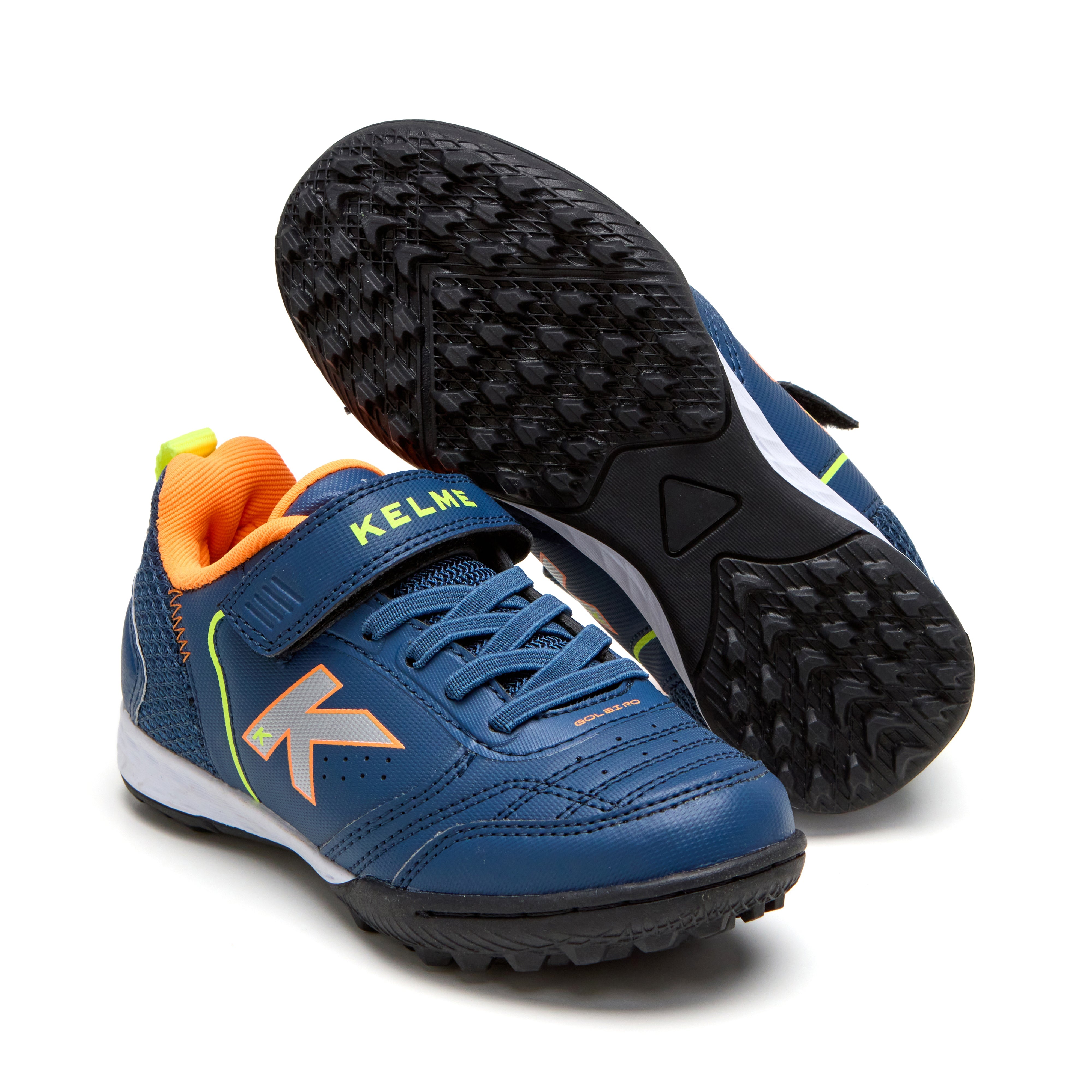 ZAPATILLAS DE NIÑO GOLEIRO TURF ELASTIC AZUL
