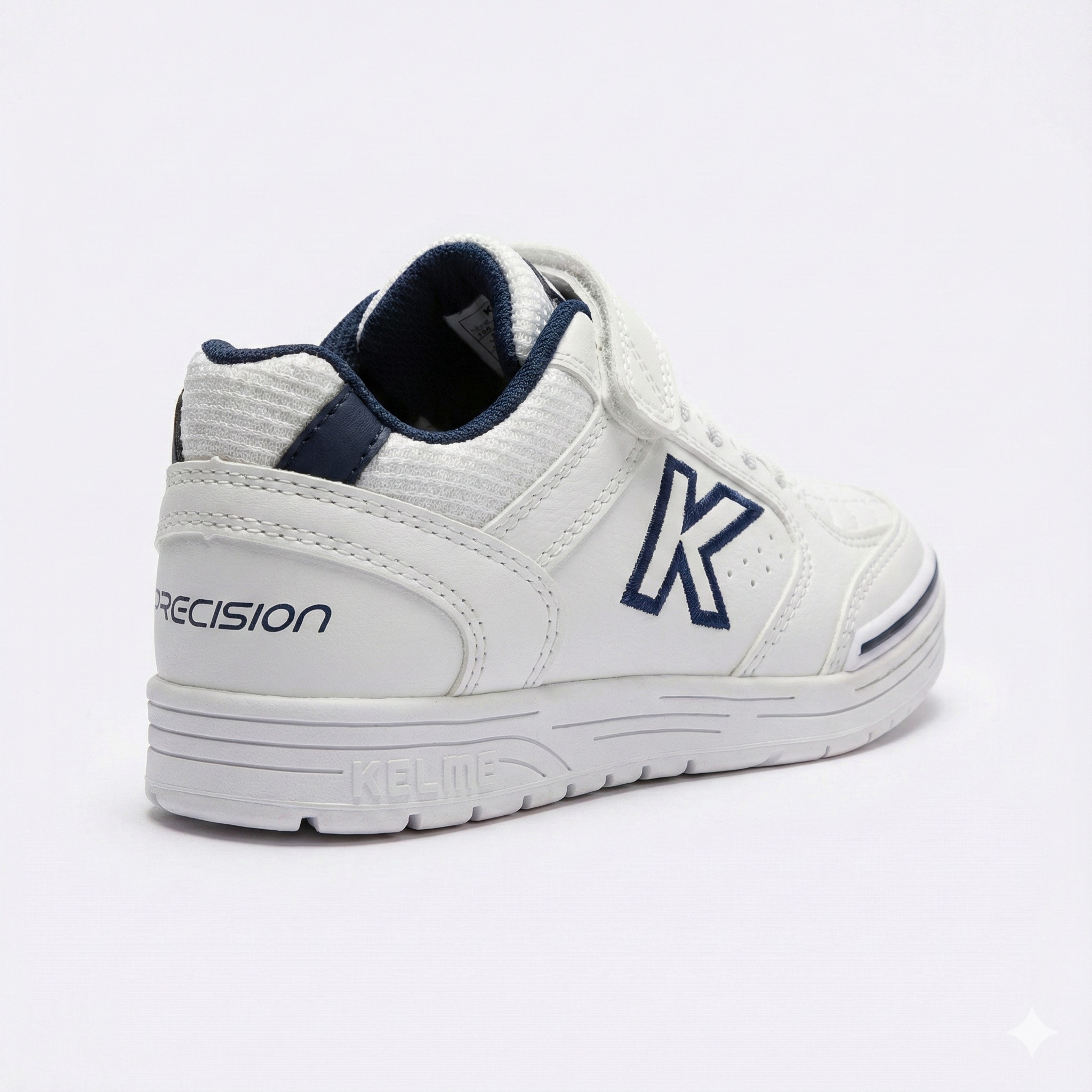 ZAPATILLAS DE NIÑO PRECISION BTS ELASTIC BLANCO-MARINO