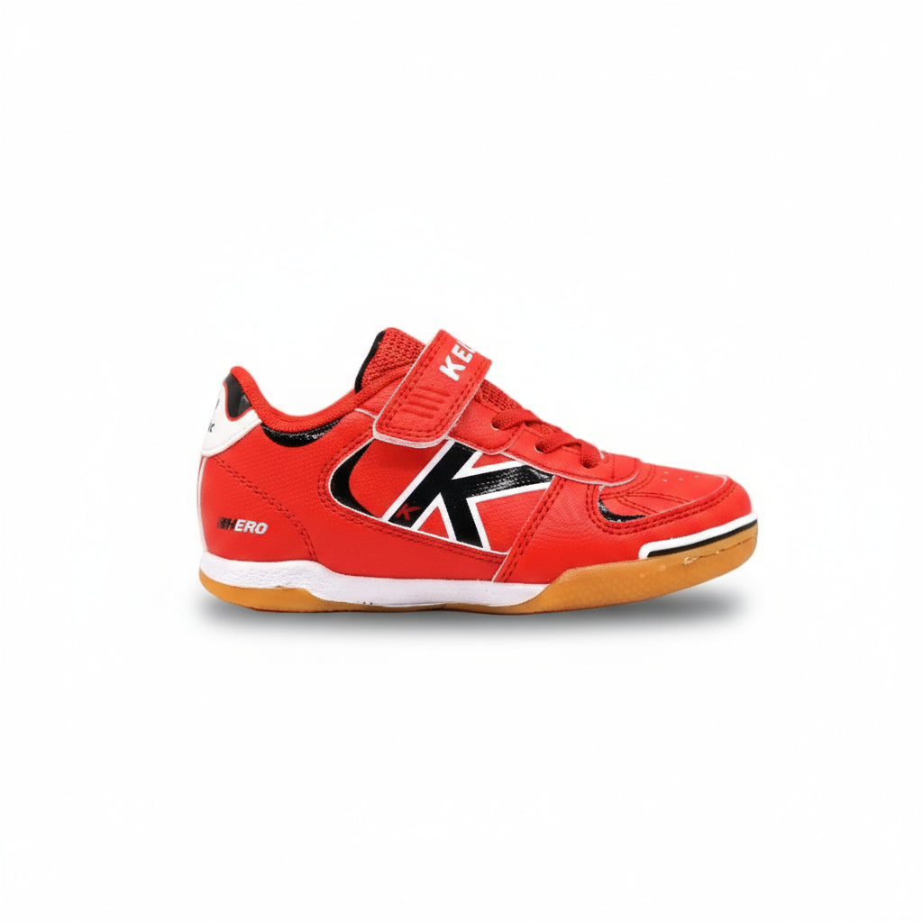 ZAPATILLAS CASUAL DE NIÑO HERO ELASTIC INDOOR ROJO-BLANCO