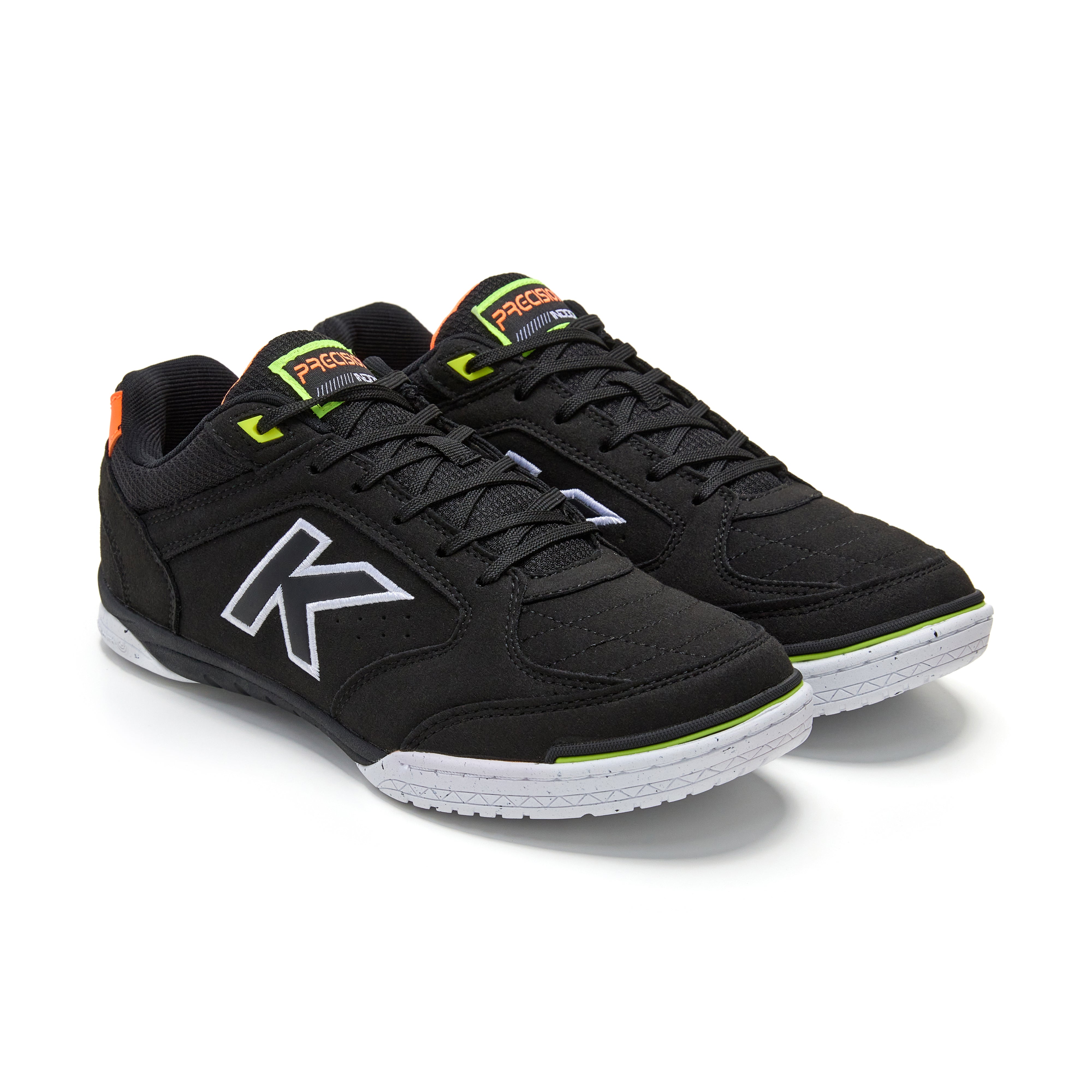 ZAPATILLAS DE FÚTBOL SALA PRECISION NEGRO NARANJA
