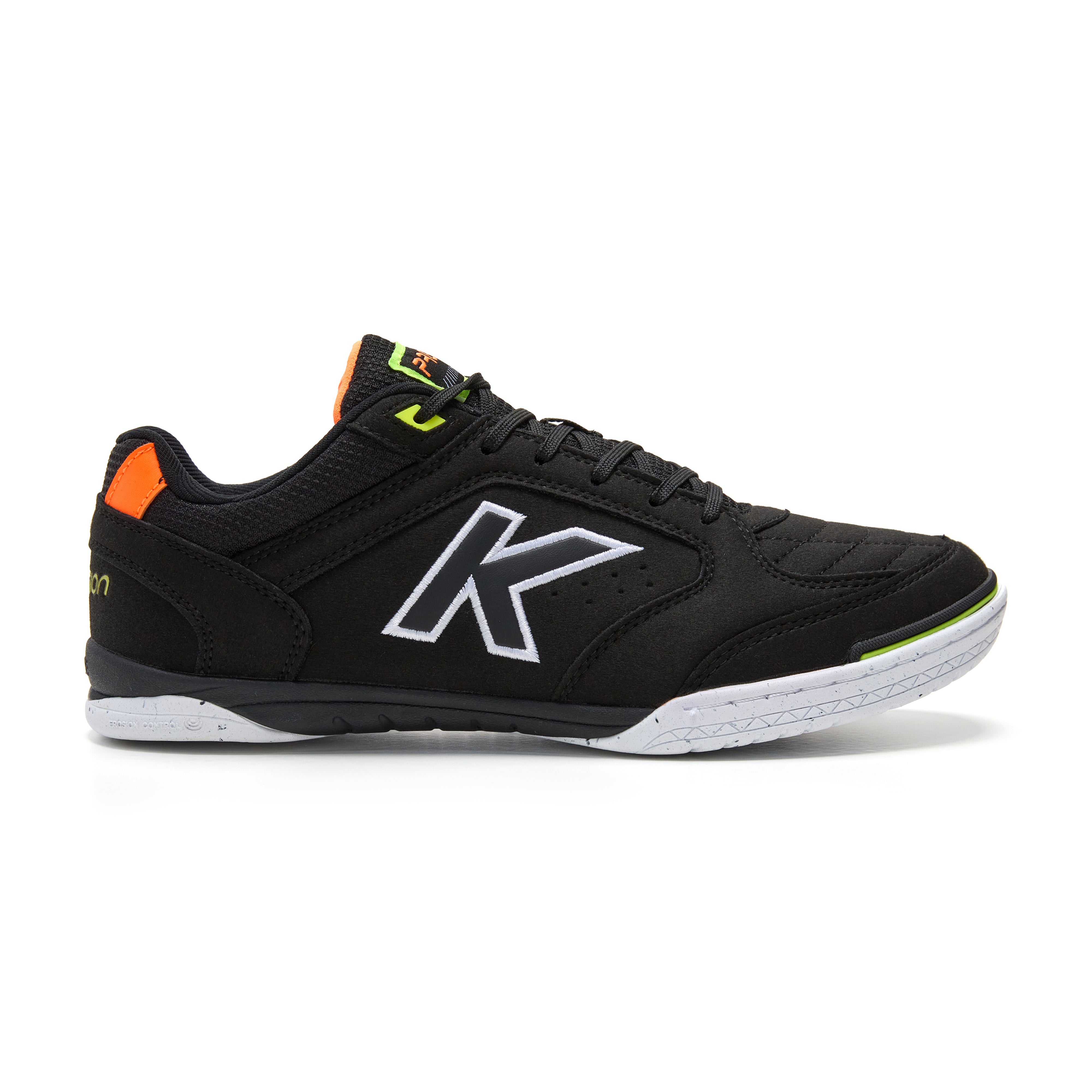 ZAPATILLAS DE FÚTBOL SALA PRECISION NEGRO NARANJA