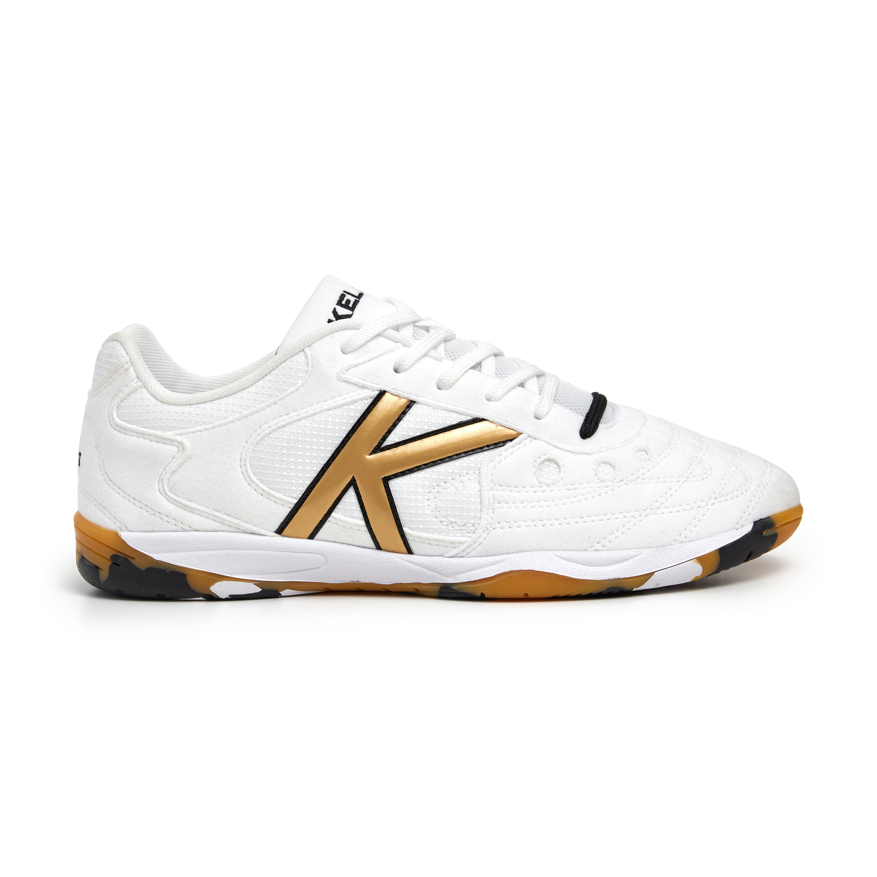 ZAPATILLAS DE FÚTBOL SALA INDOOR COPA SPECIAL PLAYER BLANCO-ORO-NEGRO