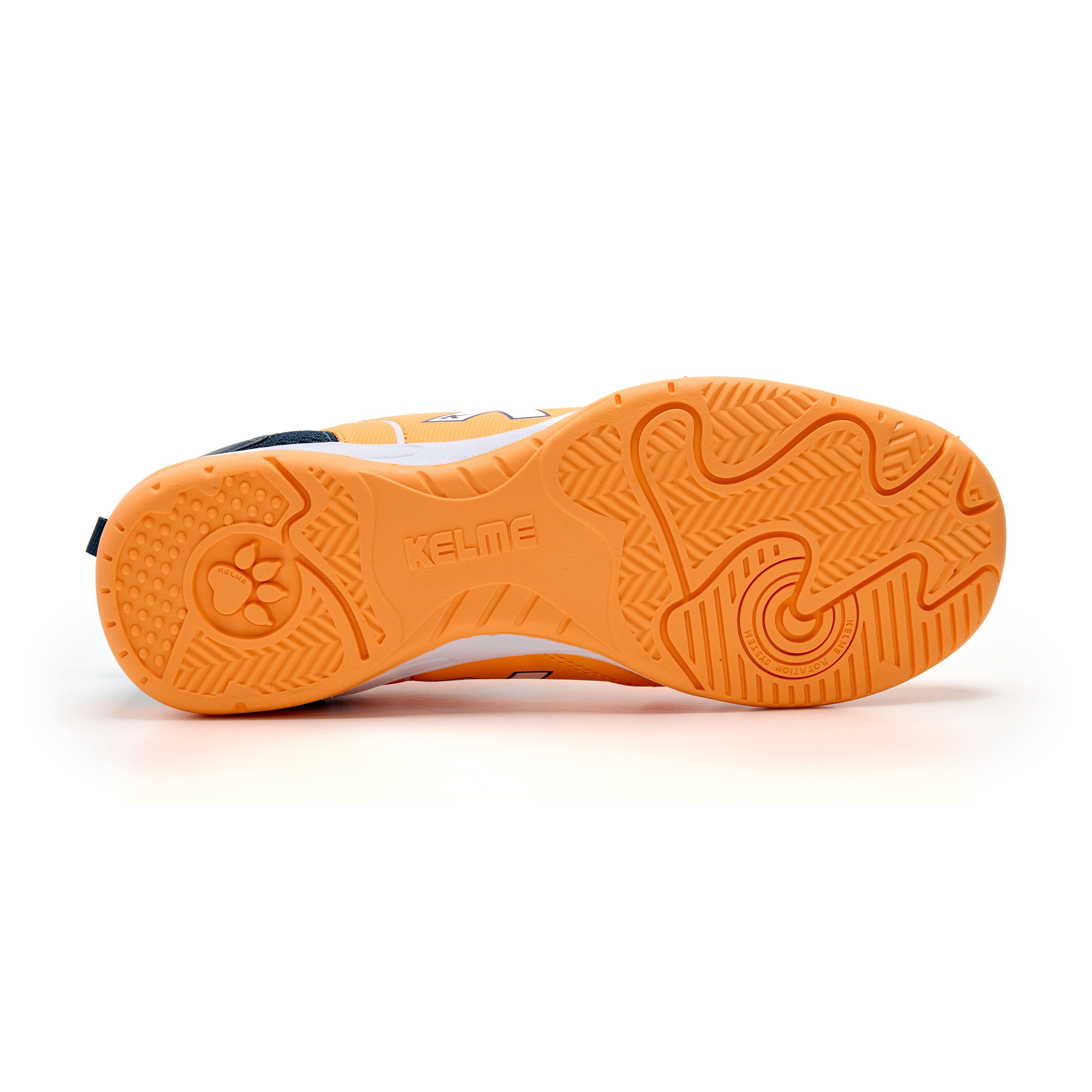 ZAPATILLAS DE FÚTBOL SALA GOLEIRO NARANJA AZUL