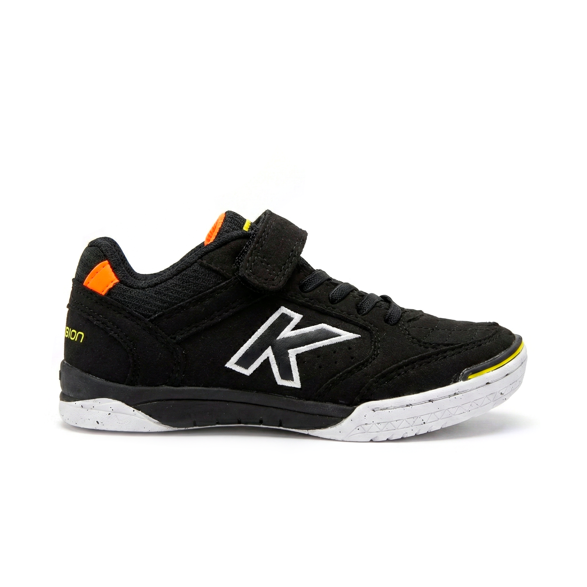 ZAPATILLAS DE NIÑO PRECISION ELASTIC NEGRO Y NARANJA