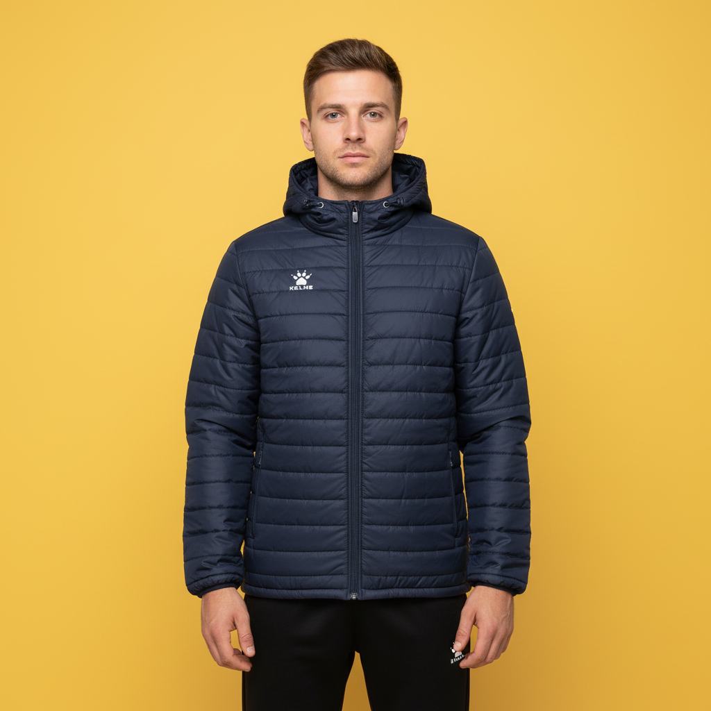Chaqueta ligera Snow marino en estudio color block