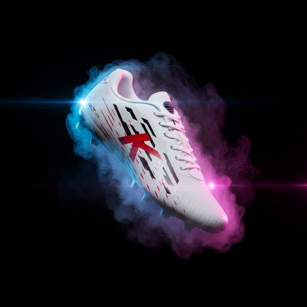 Botas de Fútbol Agility Lite con luces cyberpunk