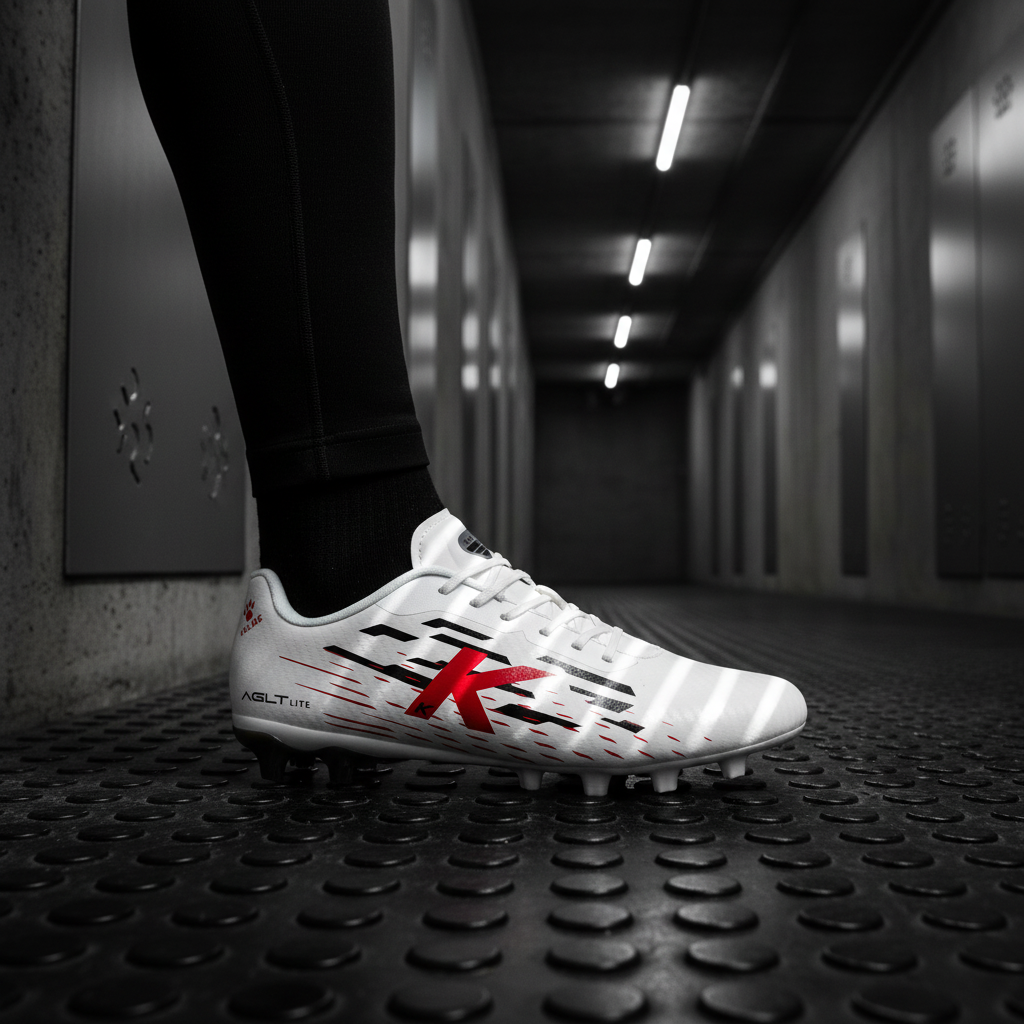 Botas de Fútbol Agility Lite en tœnel de vestuarios